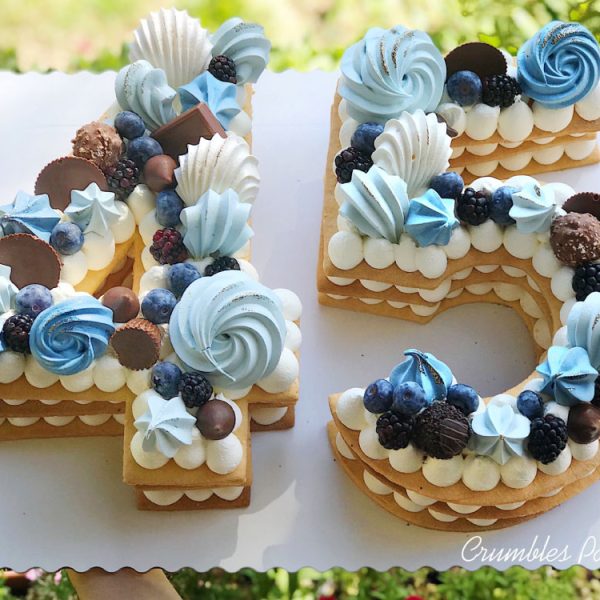 Number Celebration Cake – Pretty Damn Cute Kustom Cakes
