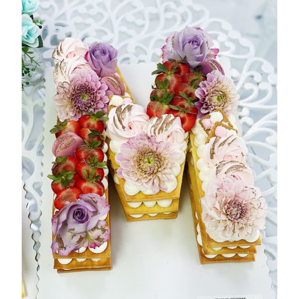 Letter Cake Trend – NEW Pan!  Fancy Flours: Where Bakers Bloom
