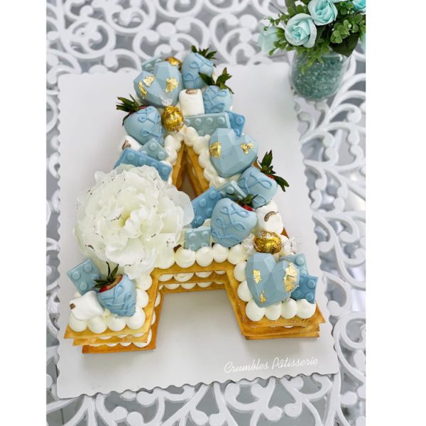 Letter Cupcake Cake